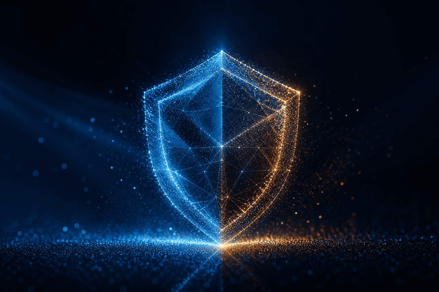 Security and trust particle visualization